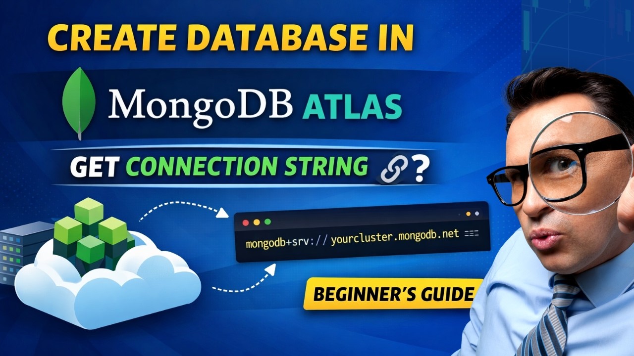 How to Setup MongoDB Atlas Database for MERN Stack | Connection String Explained (2026)