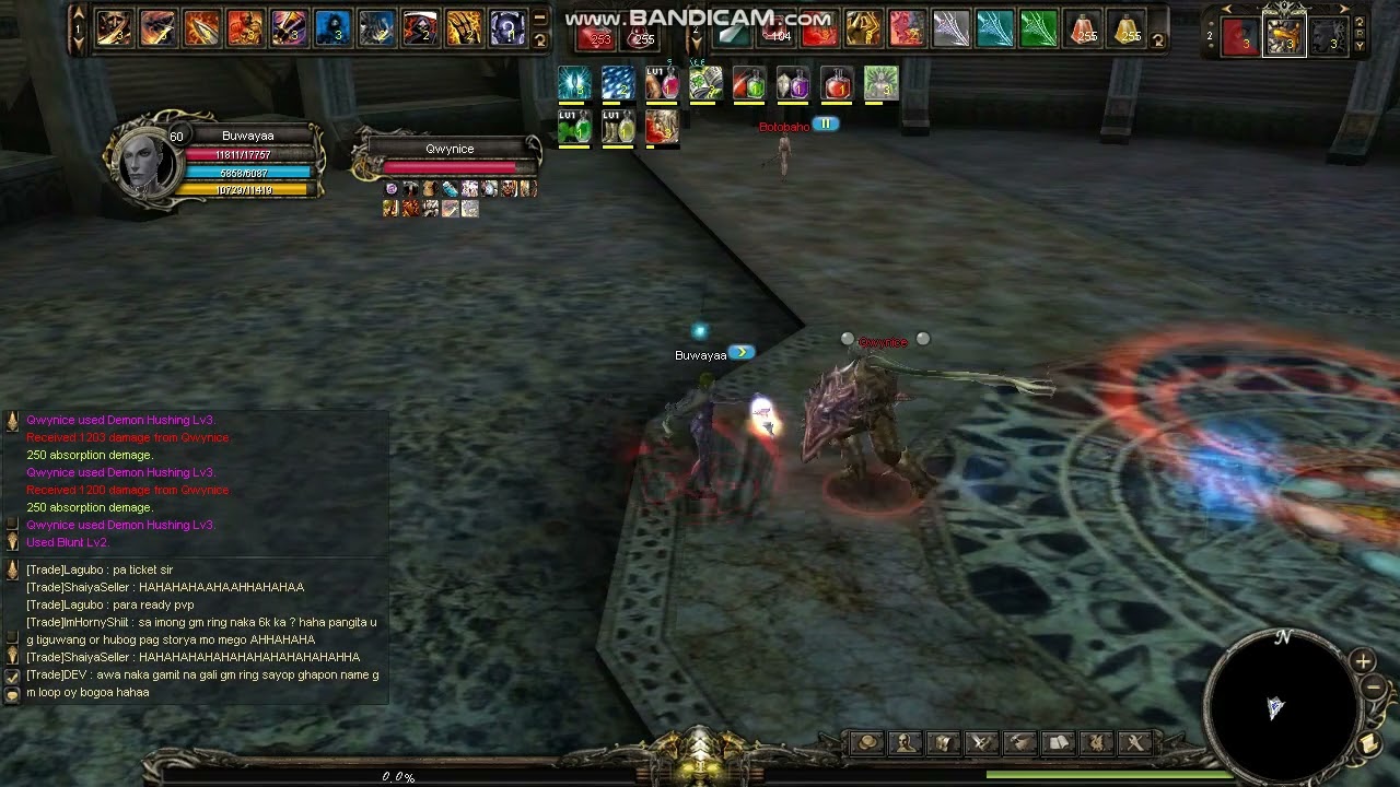 Shaiya Assasin [Buwayaa] test battle Arena perfect stats.