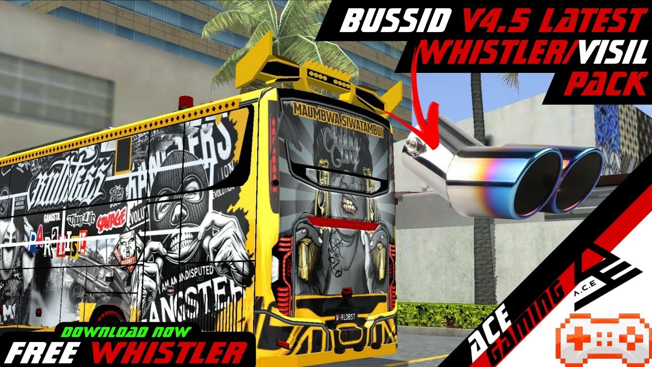 BUSSID V4.5 НОВЫЙ ПАК WHISTLER & VISIL 🚨🔥 | ЛУЧШИЙ МОД НА ЗВУК 2026 + БЕСПЛАТНАЯ ЗАГРУЗКА!
