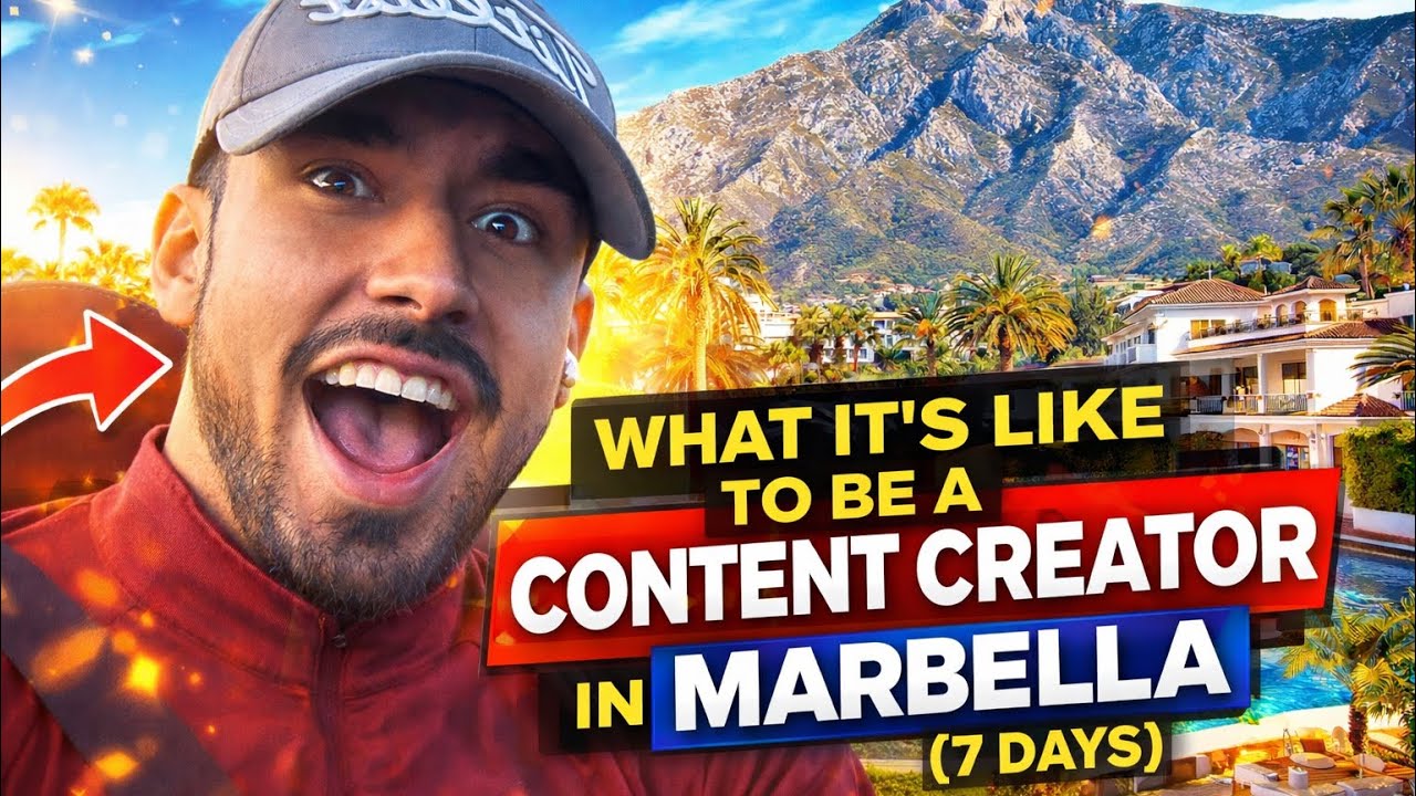 How's the life of a 20y/o as a content creator in Marbella