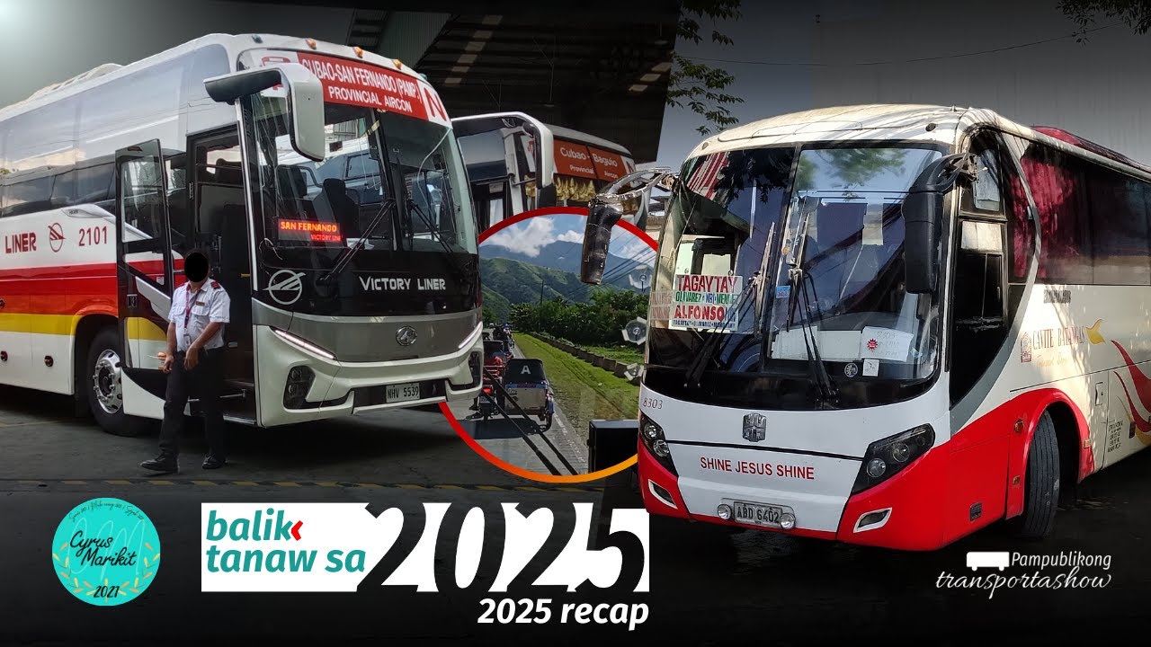 Balik-tanaw sa 2025 | Pampublikong Transportashow