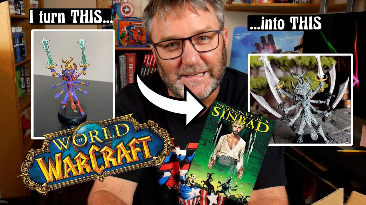 Cheap miniature conversion for Dungeons and Dragons D&D