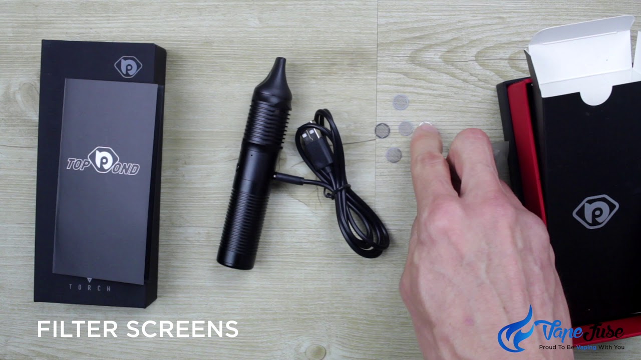Torch Portable Vaporizer Unboxing