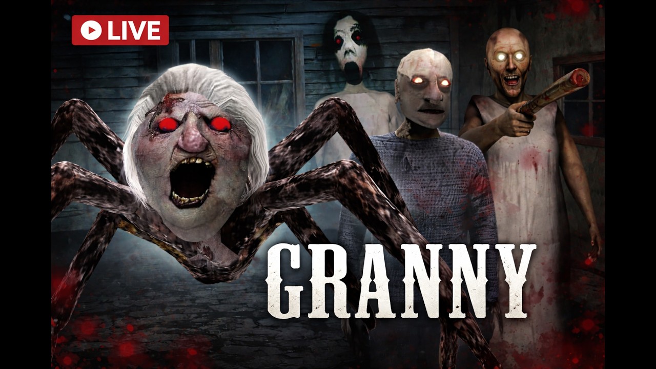 GRANNY ESCAPE HORROR GAME😱#shortsfeed  #shortslive #granny #horrorgame