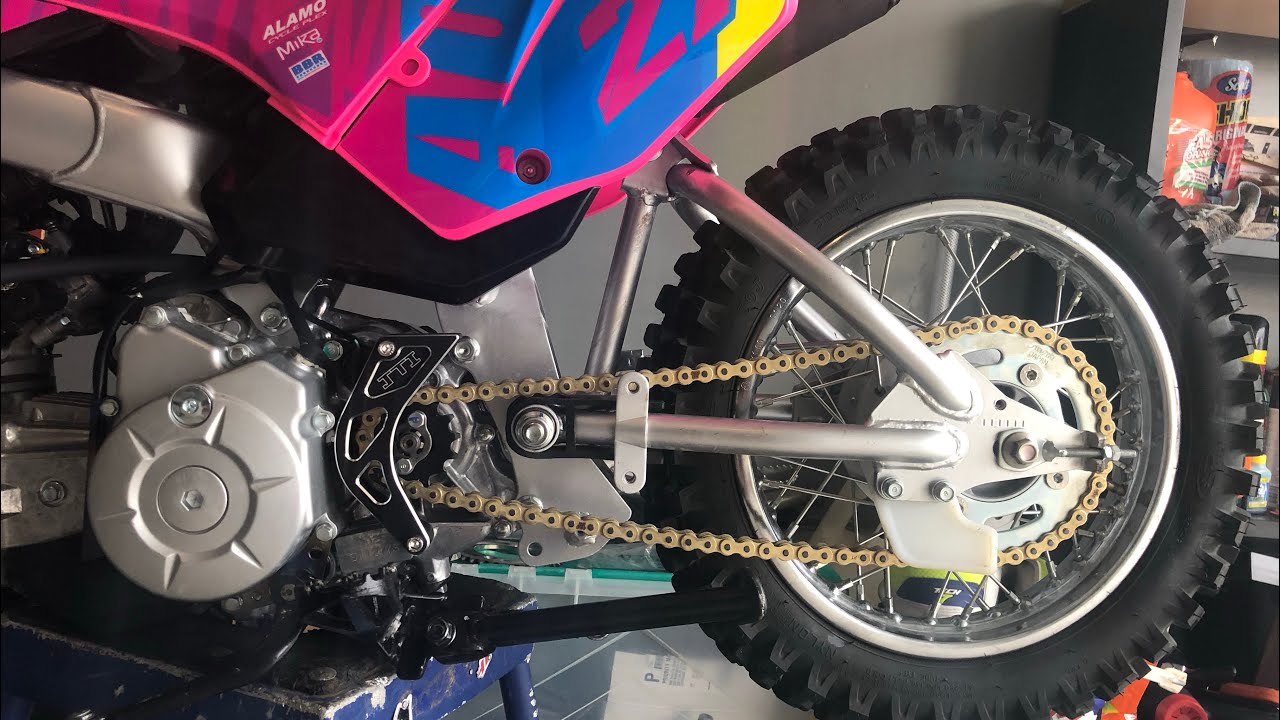 2020 CRF110 FRONT/REAR SPROCKET & CHAIN INSTALL