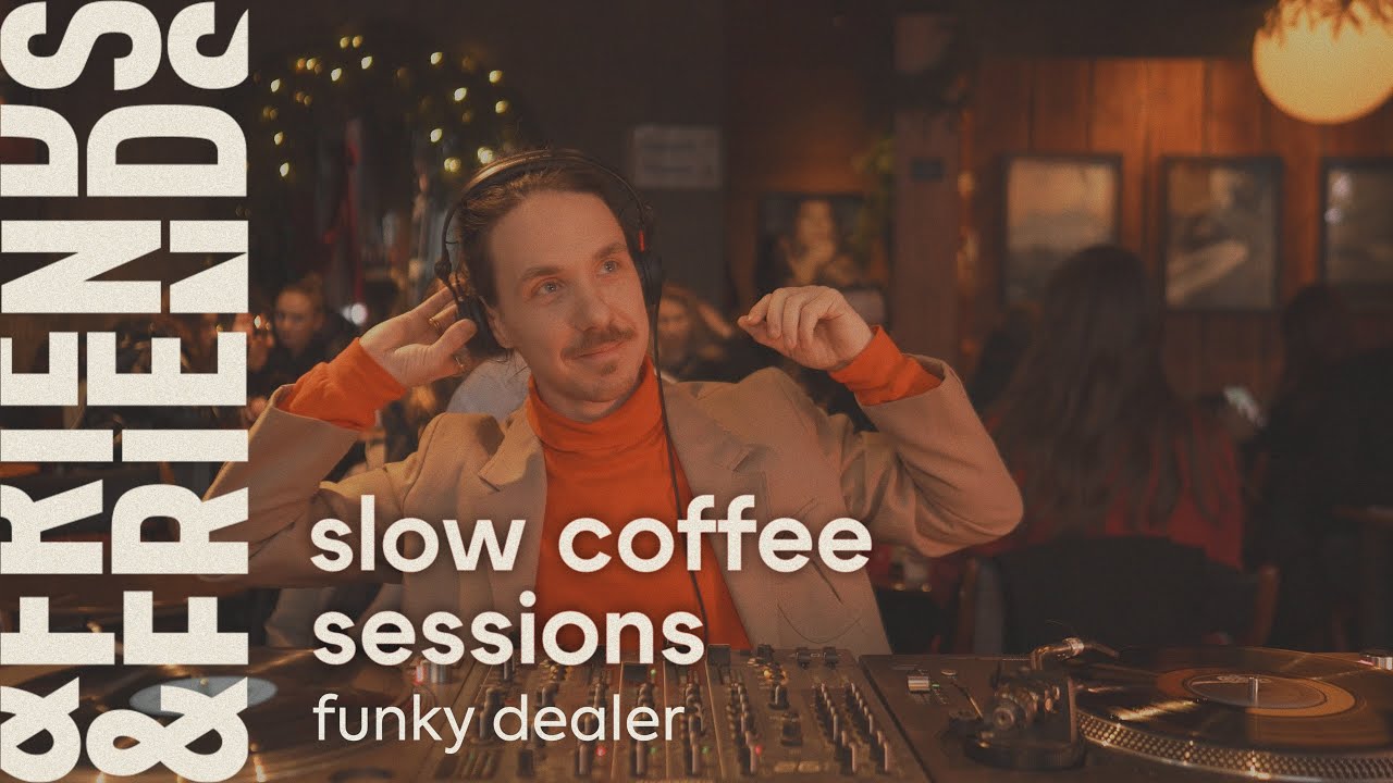 slow coffee sessions  vol.23  |  FUNKY DEALER  |  vintage vinyl music mix 4K