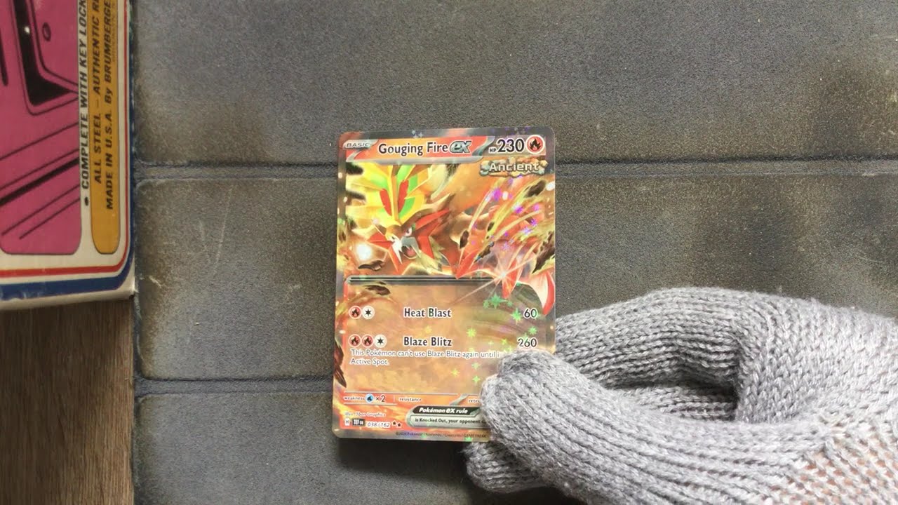 Gouging Fire ex 038/162 - Pokemon Temporal Forces