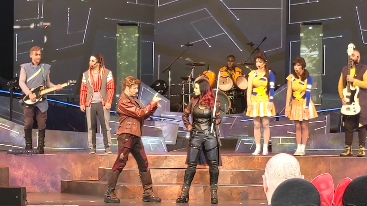 EPCOT Guardians of the Galaxy Awesome Mix Live 1 