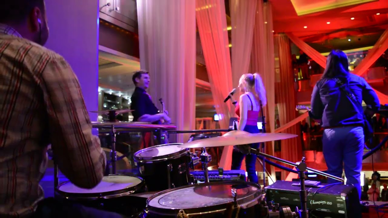 Bobby Velev (with Take 5) Latin Party at Celebrity Constellation