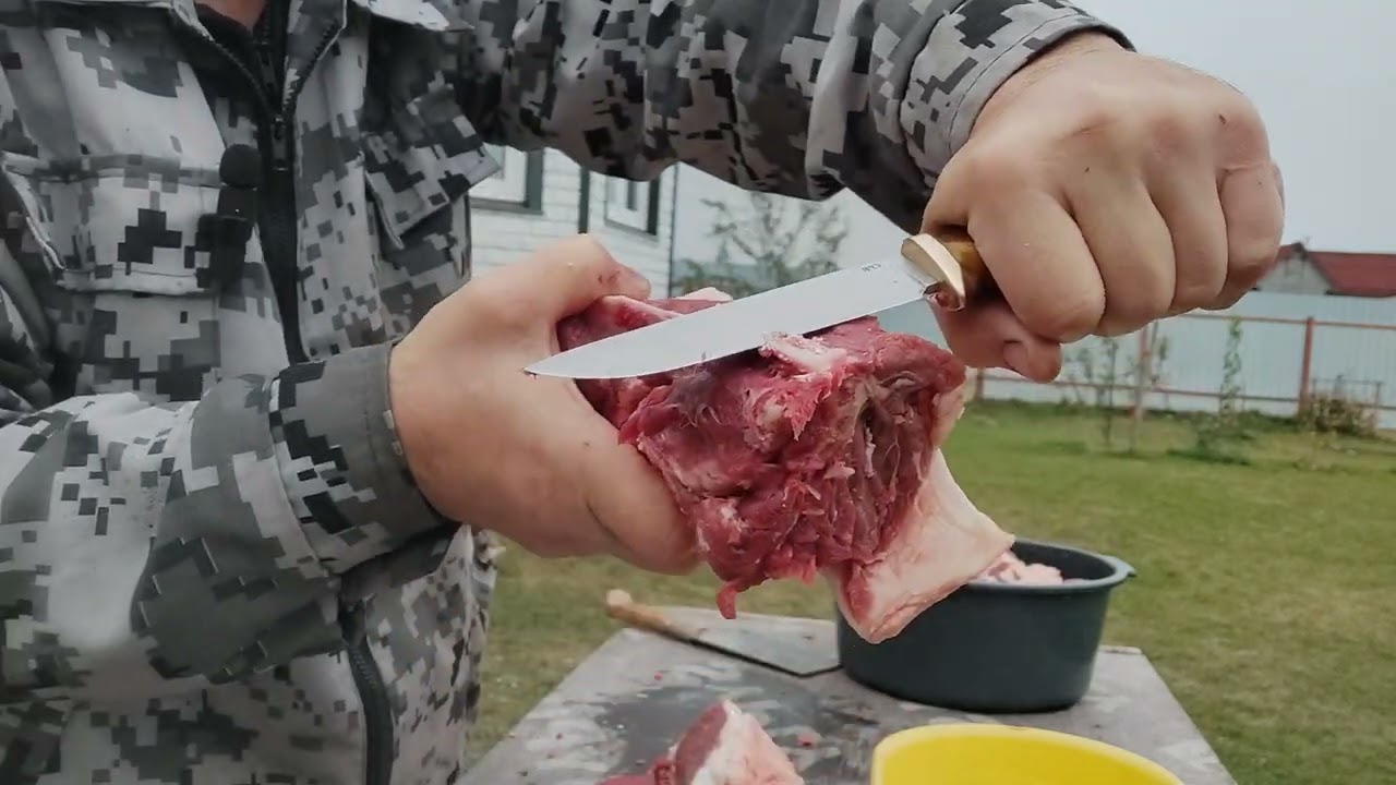 Нож с клинком из стали CPR