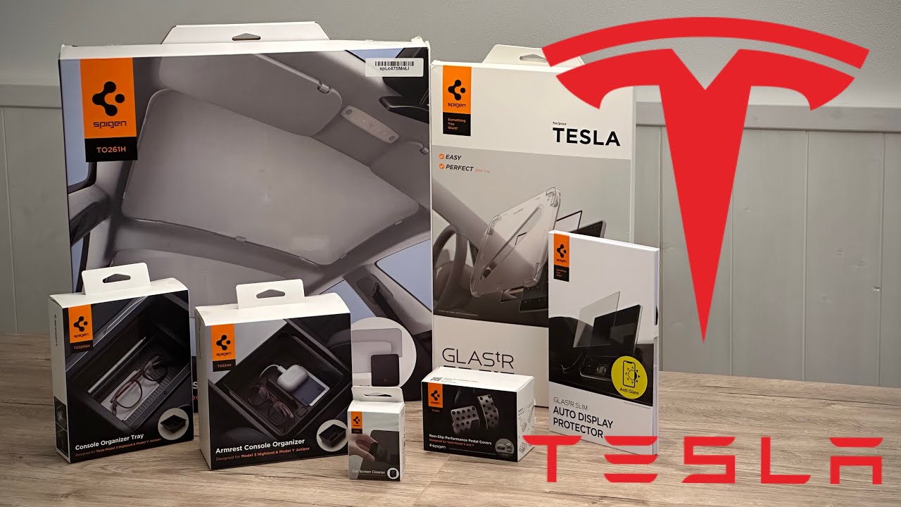 7 Accessori Spigen 2026 - Tesla Model 3 Highland