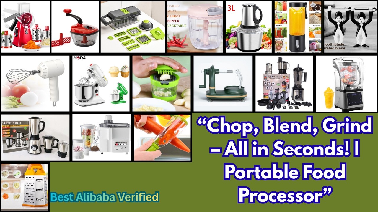 Multi Function Vegetable Chopper Heavy Duty. #VegetableChopper #FoodProcessor #MeatGrinder