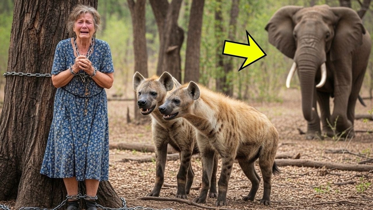 REICHER SOHN bindet seine BETAGTE MUTTER für HYÄNEN, doch ein RIESIGER ELEFANT erscheint und…
