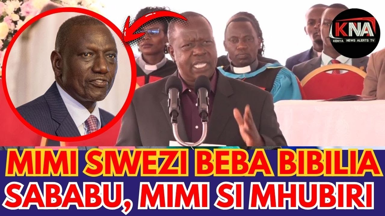 MIMI SIKUOGOPI! KUBEBA PESA NA MAGUNIA KWENDA KANISANI,' WILL NEVER DEVINE THE REALL EVIL IN YOU'