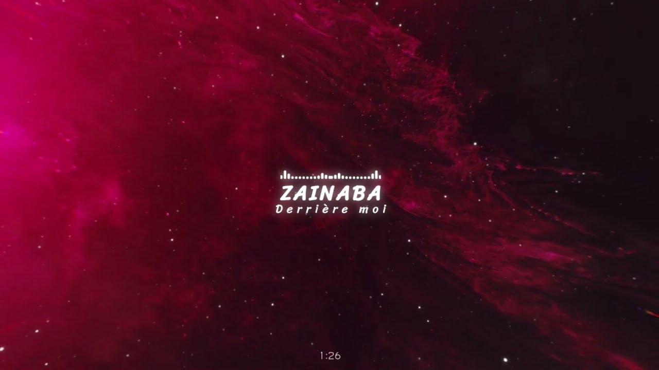 Clg Mandela - Derri&egrave;re moi ( Official Lyric Video) ft. Zainaba