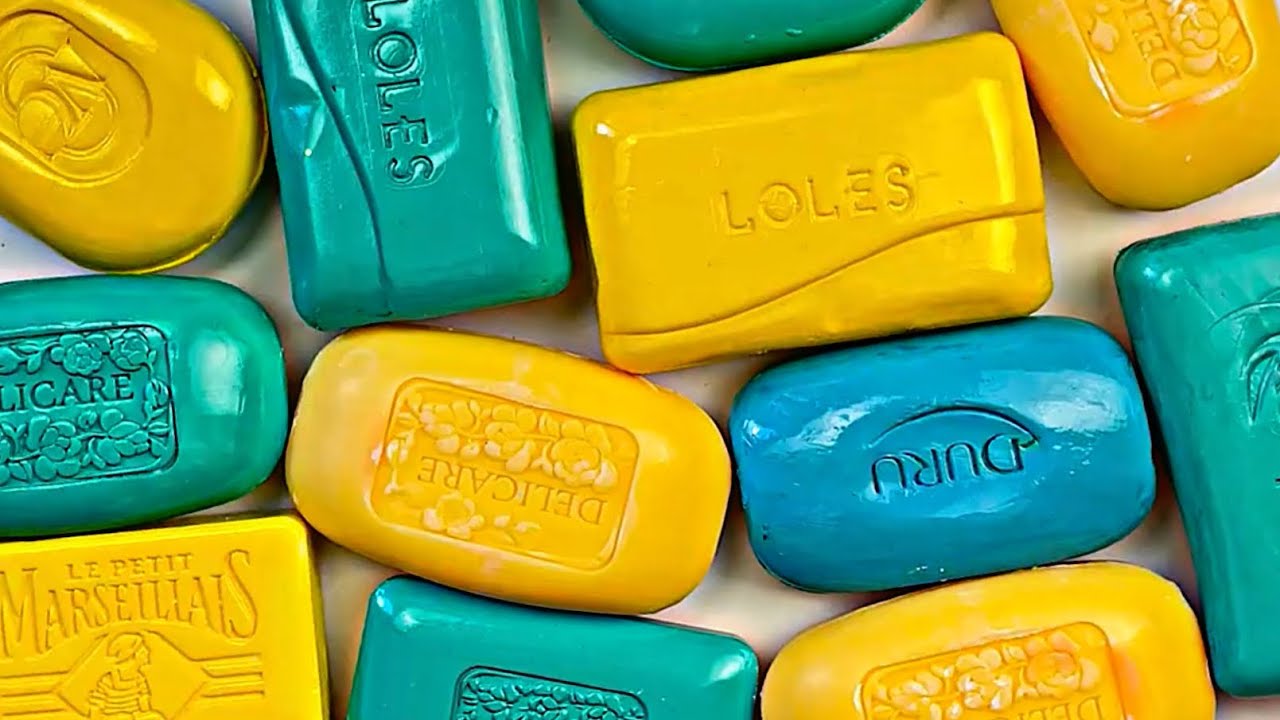 Cutting soap ASMR 🌼 Soap carving