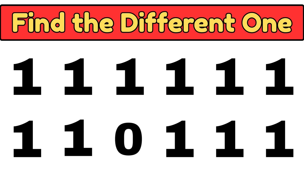 Find the Different One 🧠 | Spot the Difference Quiz for Kids | Brain Game @YuviSharmaQuiz_tv25 