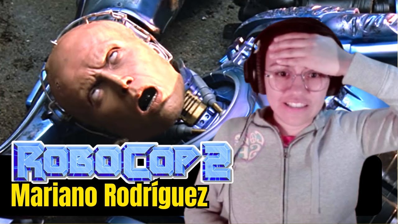 Reacción Mariano Rodríguez Robocop 2 | ¡Más divertida y absurda!