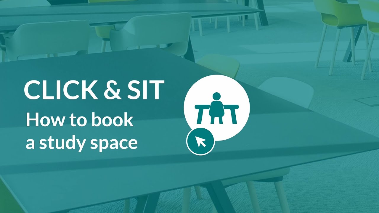 Click & Sit: How to book a study space