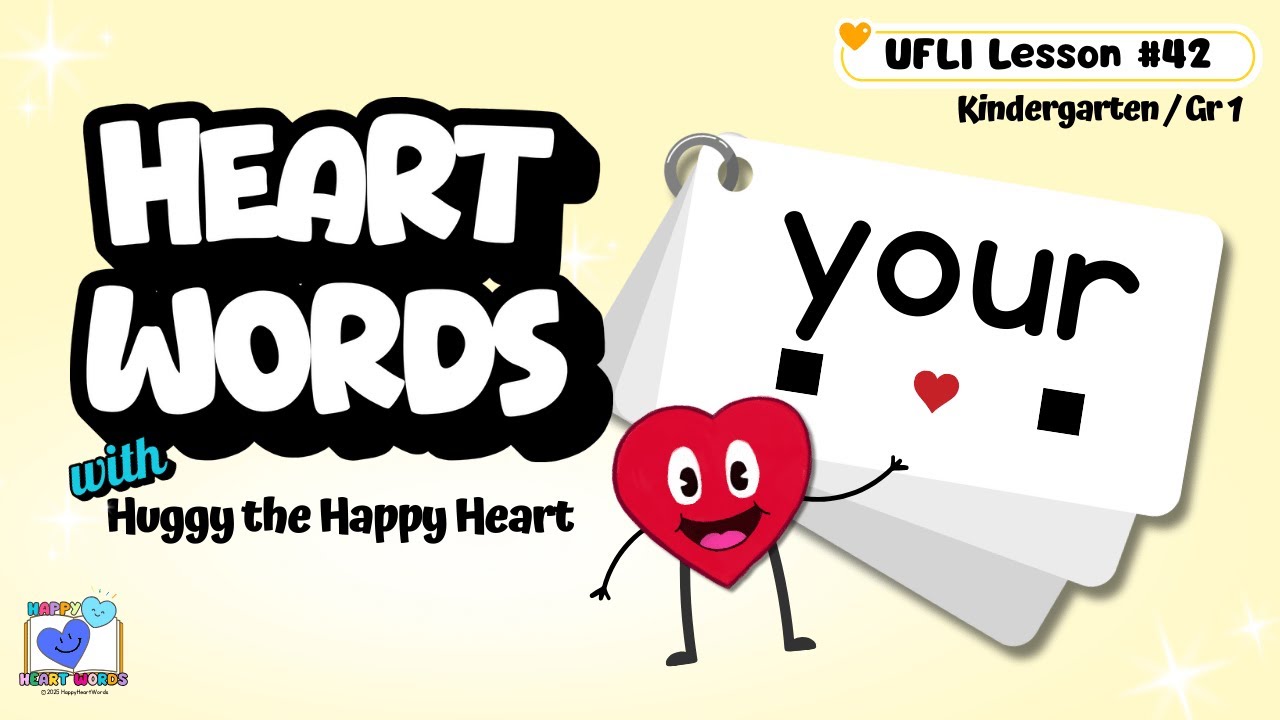 Introducing Irregular Heart Word YOUR | UFLI-Aligned | UFLI Lesson 42 | Sight Word YOUR