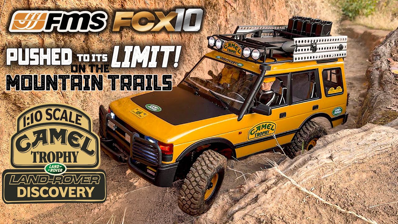 FMS FCX10 Discovery Pushing to its Limits