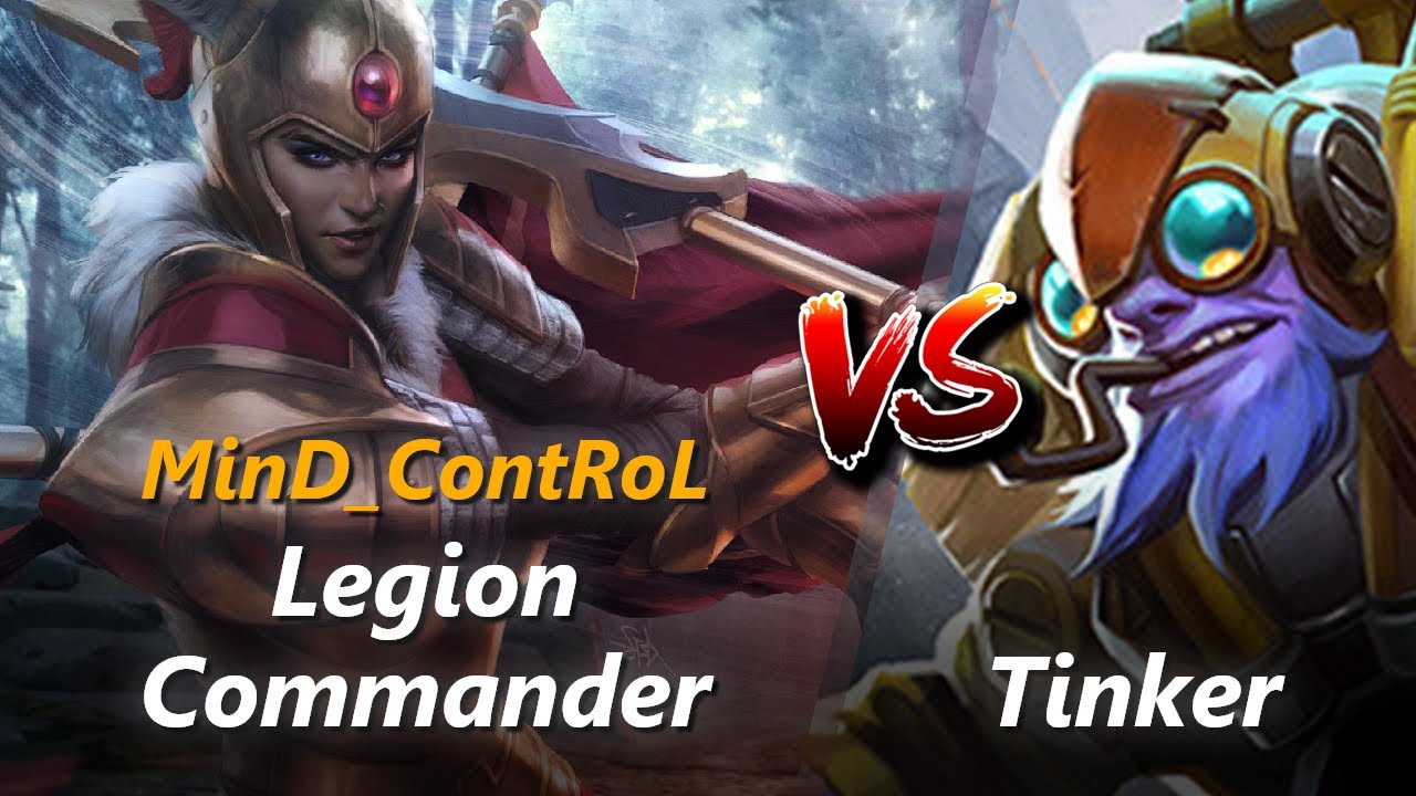 MinD_ContRoL mid Legion Commander vs Tinker | First 10 minutes