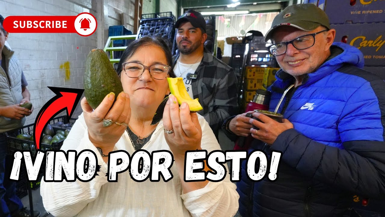Mis PAP&Aacute;S URUGUAYOS nunca pensaron COMPRAR todo esto en la CENTRAL DE ABASTOS con $500 #Mexico 