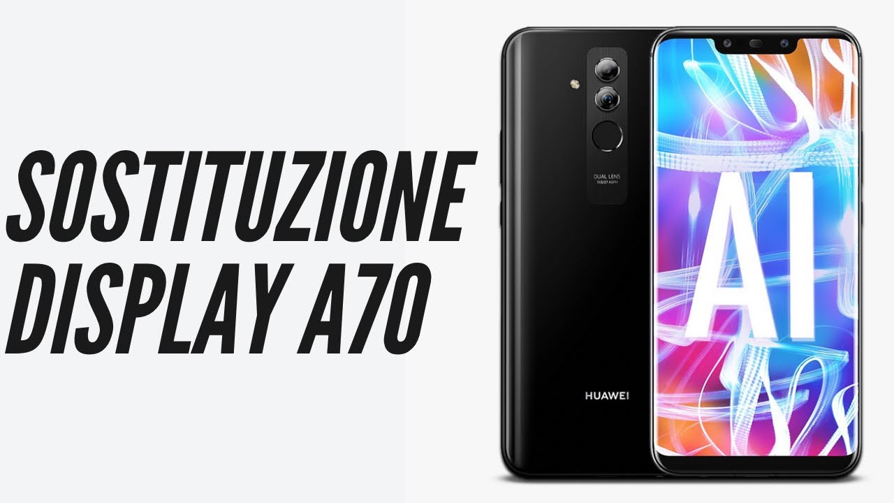 Huawei Mate 20 Lite Tutorial Sostituzione Display