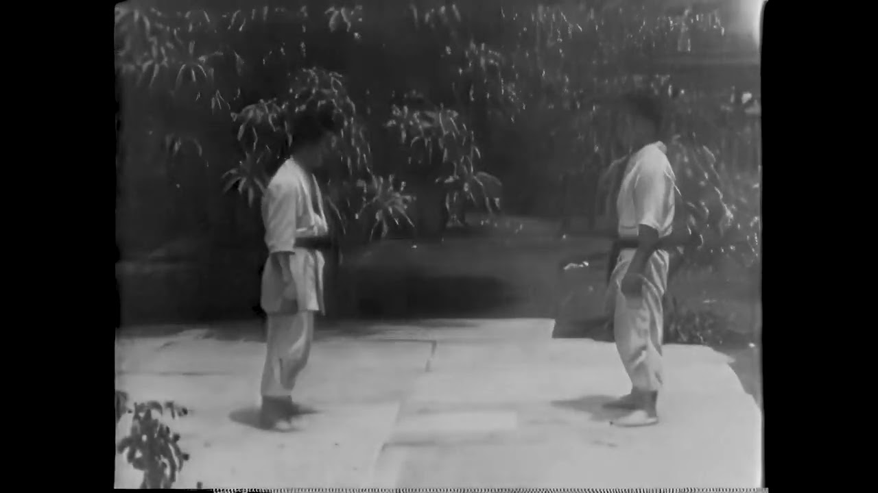 1943 Jujitsu Film – Old Danzan Ryu || Old Jujutsu Documentary Restored