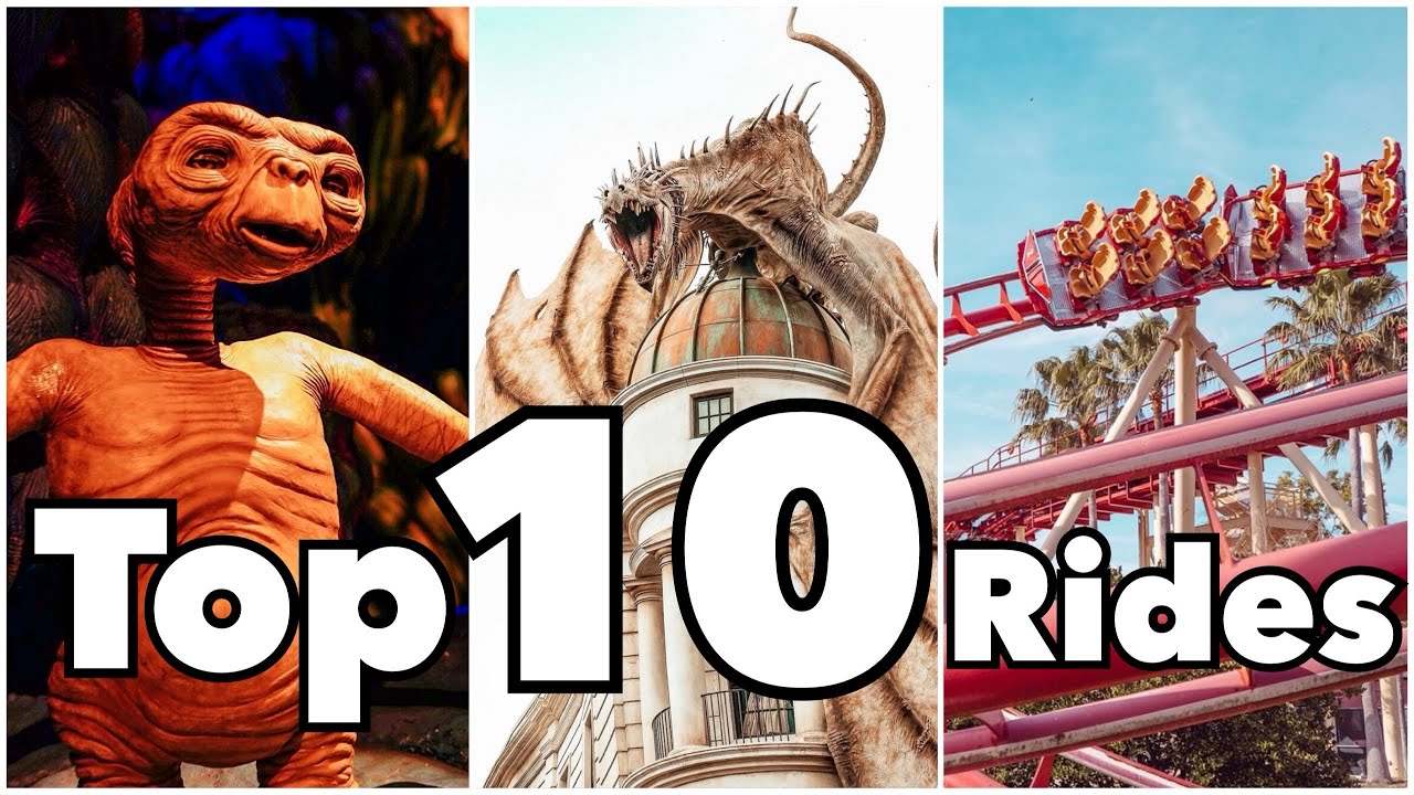 Top 10 Universal Studios Florida Rides 2024