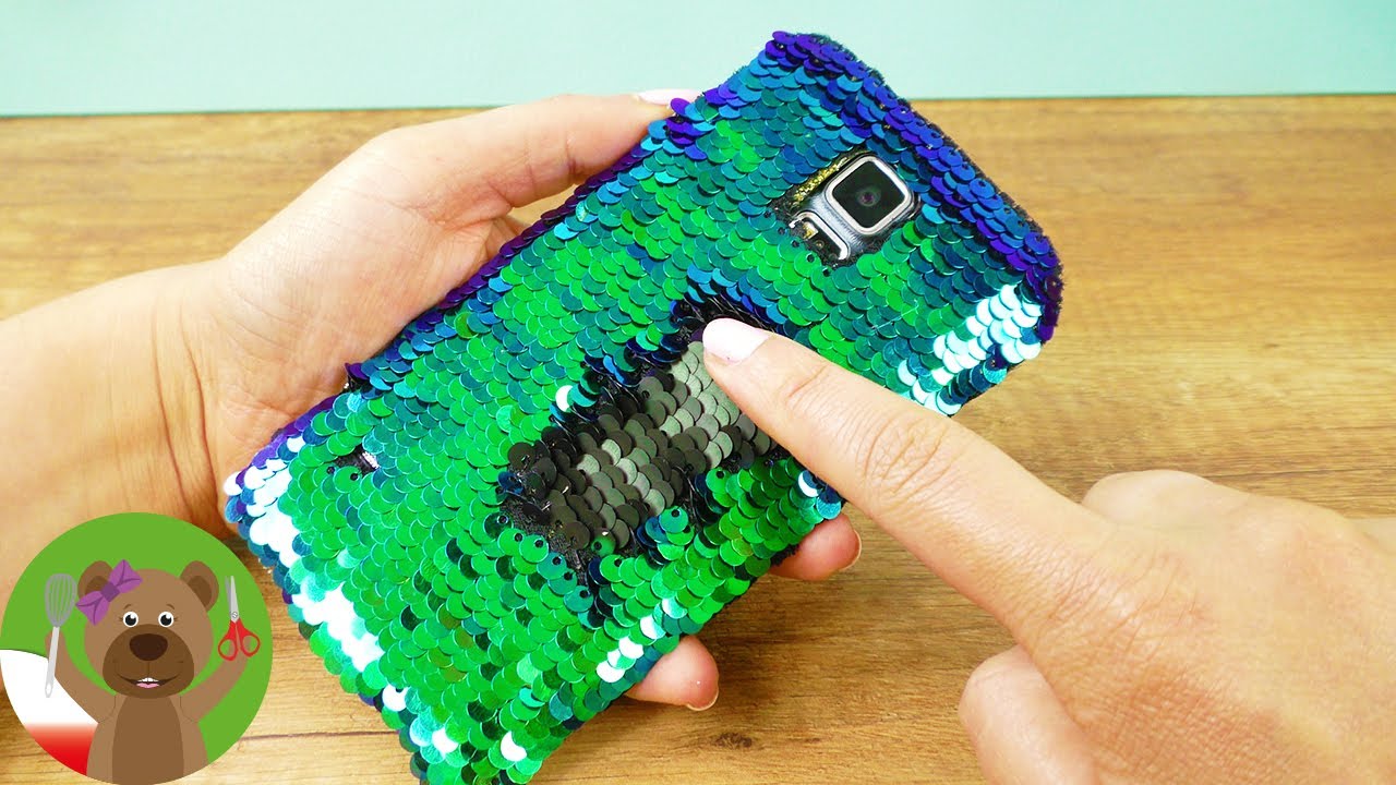 DIY Etui na smartfona jak syreni ogon  💕📱 antystresowe etui zmieniające kolor | Summer Fun