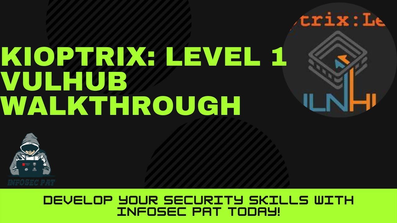 Kioptrix Level 1 VulnHub VM CTF Walkthrough Boot-To-Root -  Video 2021 with InfoSec Pat - WATCH NOW!