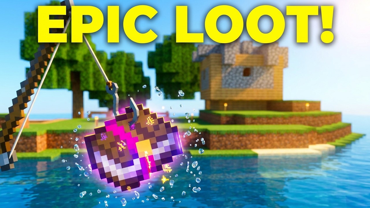 The kingdumb Minecraft survival let s play episode 6 we fished out 1st enchantment book + Topics