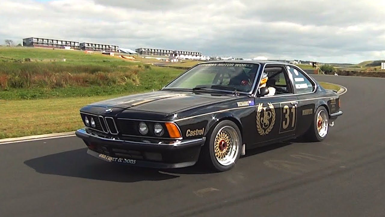 Jim Richards and his BMW 635CSi