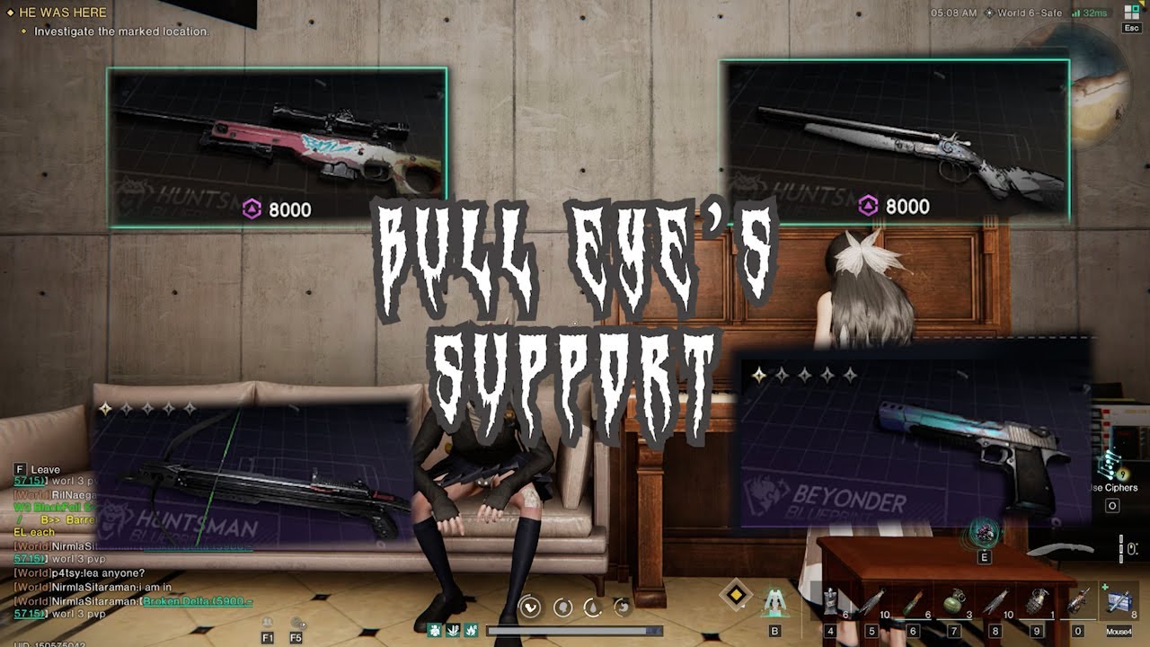 [Once Human] BULL EYE'S Best support Weapon?