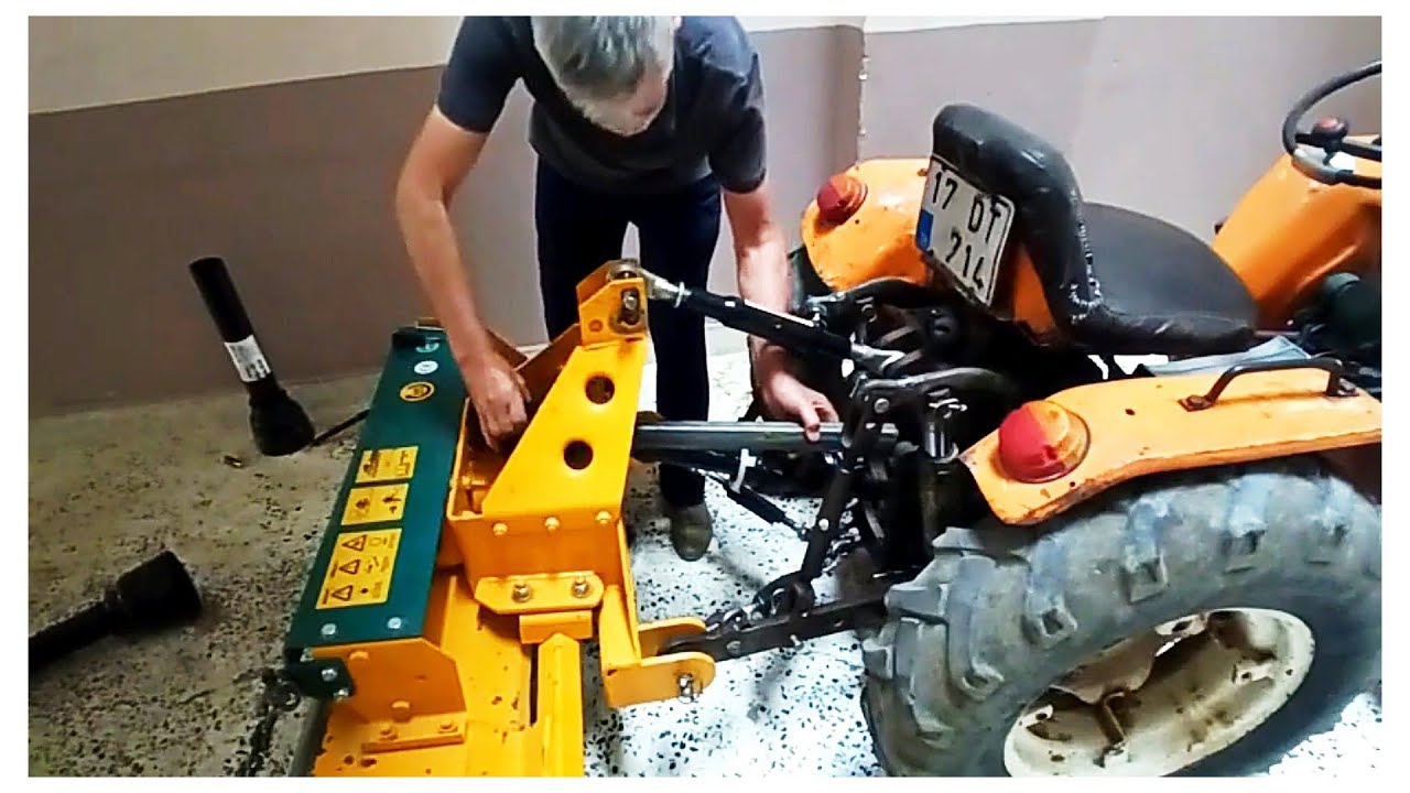 Goldoni 230 model mini traktöre yeni ilk, rotovatör şaft milini kendimiz  nasıl takabiliriz?