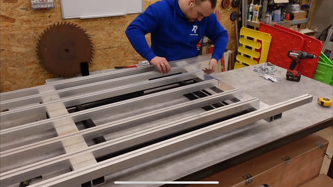 Stół glazurniczy DIY remont4you
