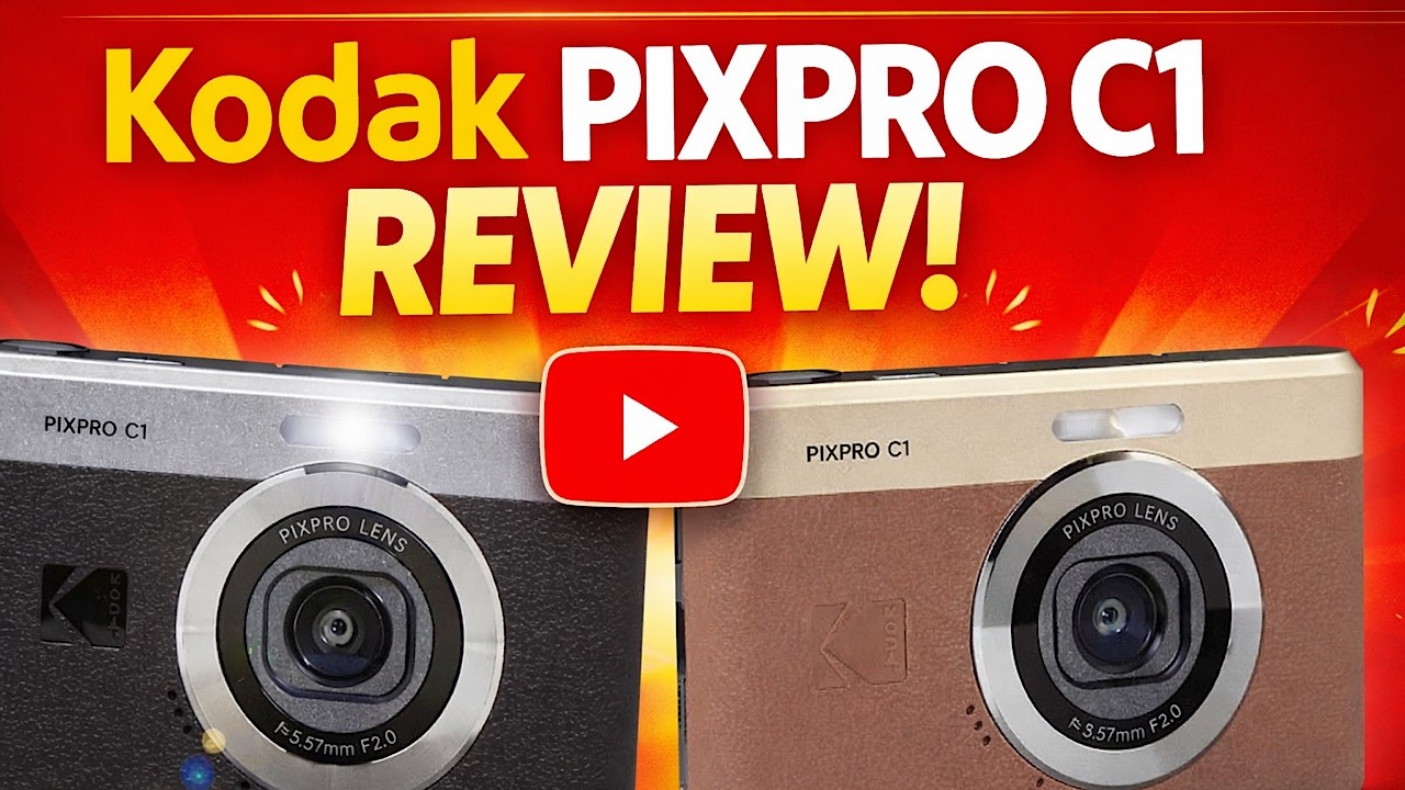 Kodak Pixpro C1 unboxing