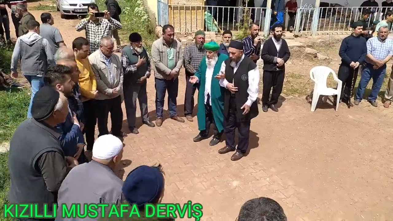 Kızıllı Mustafa Derviş'in mevlid programı.Corum sungurlu Büyük kızıl( Yeşilova) köyü