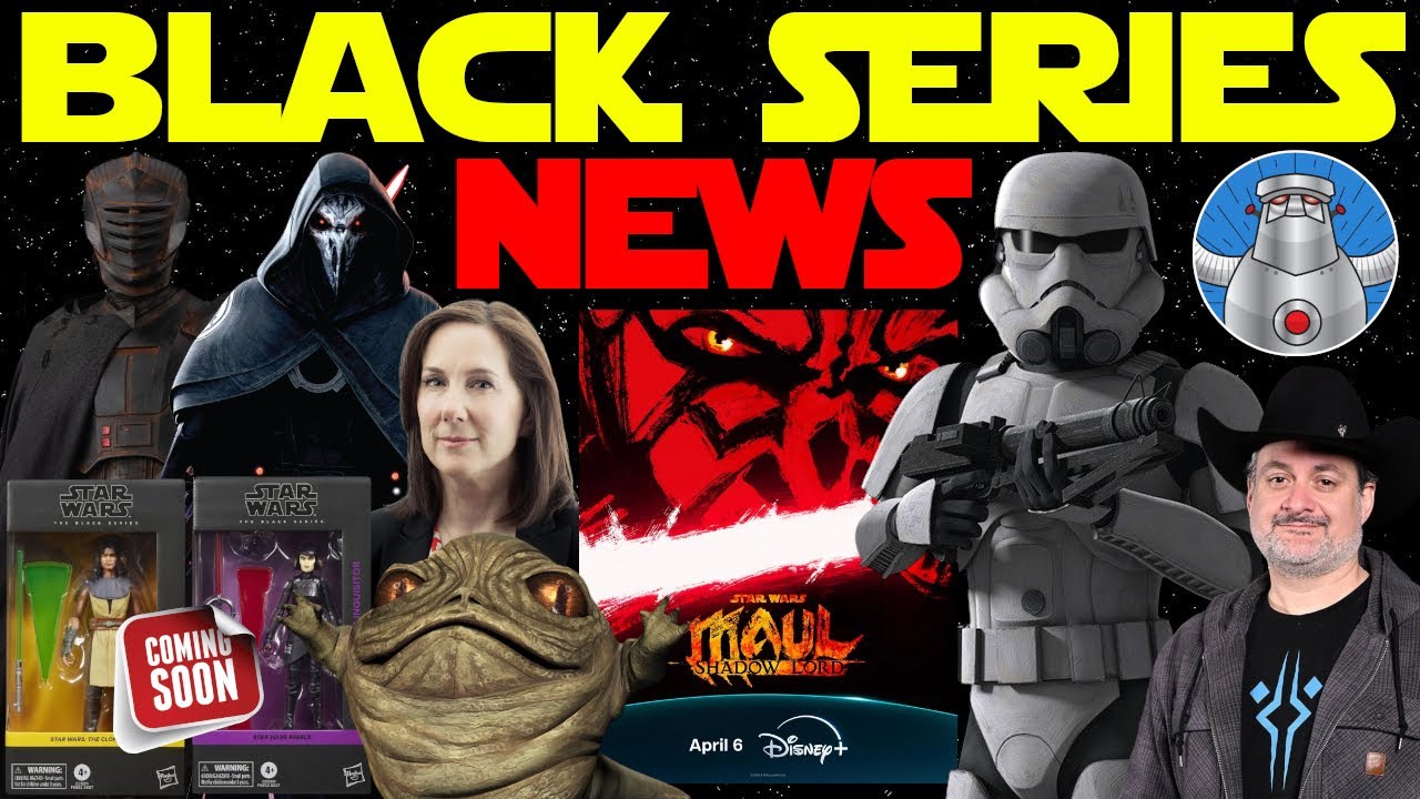 WOW! Star Wars Black Series News & Rumors w/ Robo Don't Know! Maul Shadow Lord Trailer! Dave Filoni!