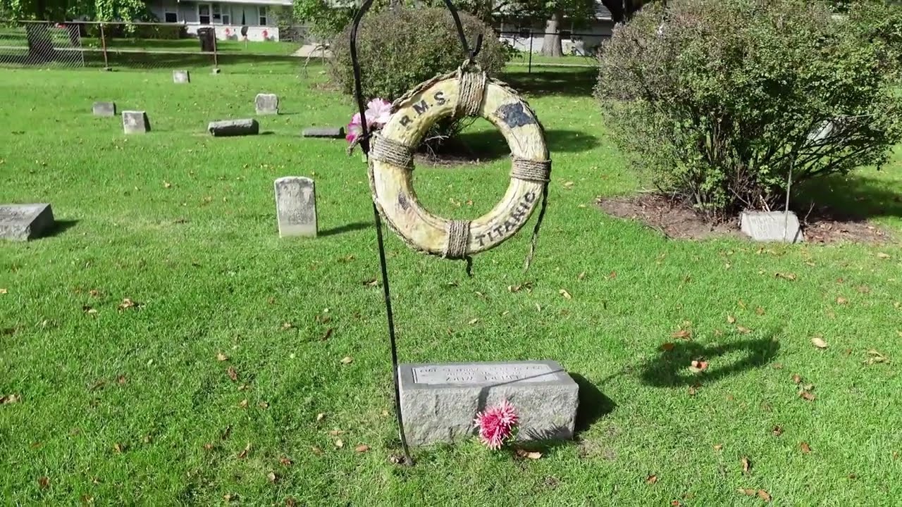 Grave of a Titanic Victim and Tragic Story of his Death