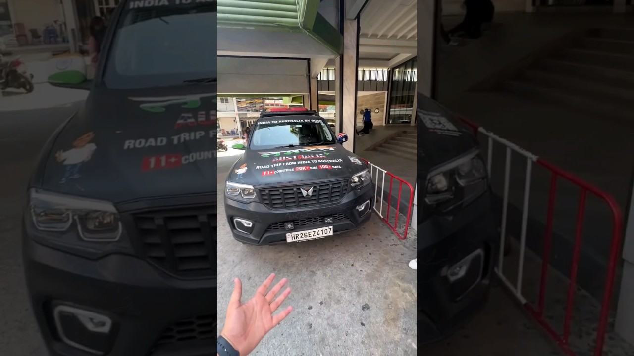 scorpion N in Thailand | india to Thailand road trip in our indian car scorpio N | Harsh Creations