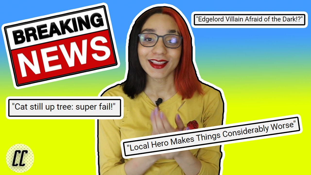 Superhero FAIL Reading Your Embarrassing Defeat Headlines