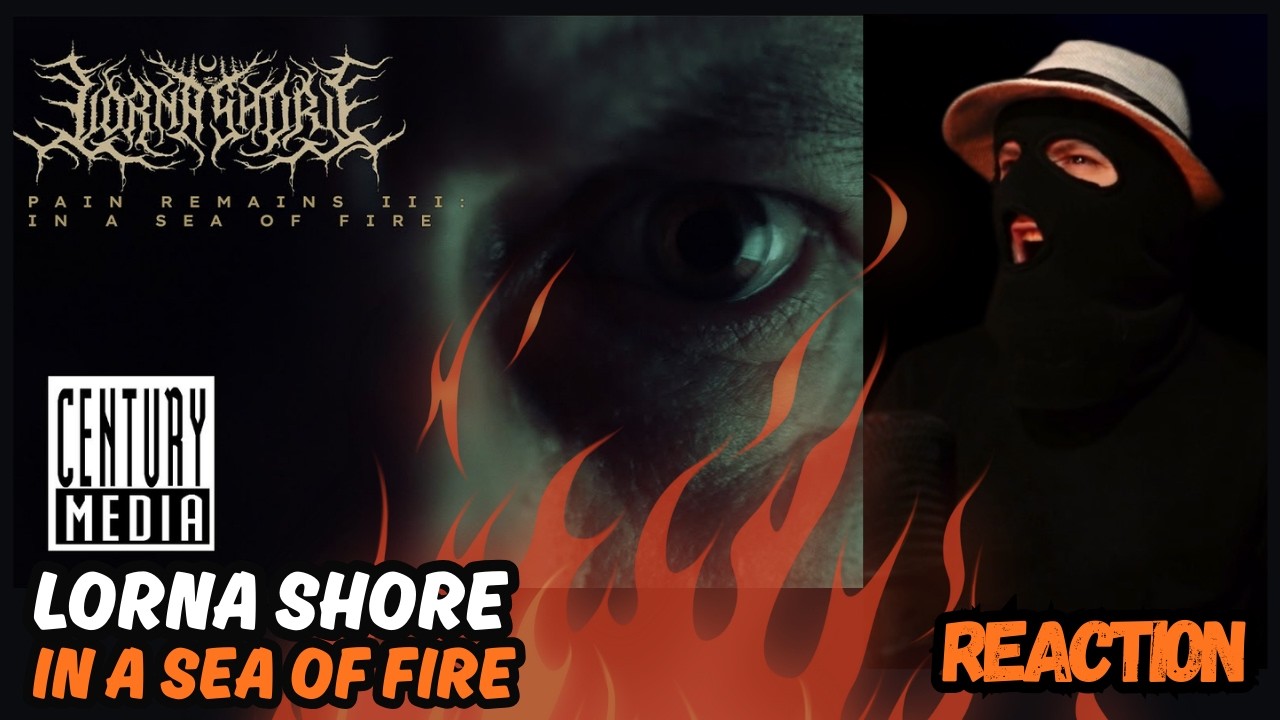 LORNA SHORE - IN A SEA OF FIRE - (PAIN REMAINS III) (REACTION) | WHAT A TRILOGY!