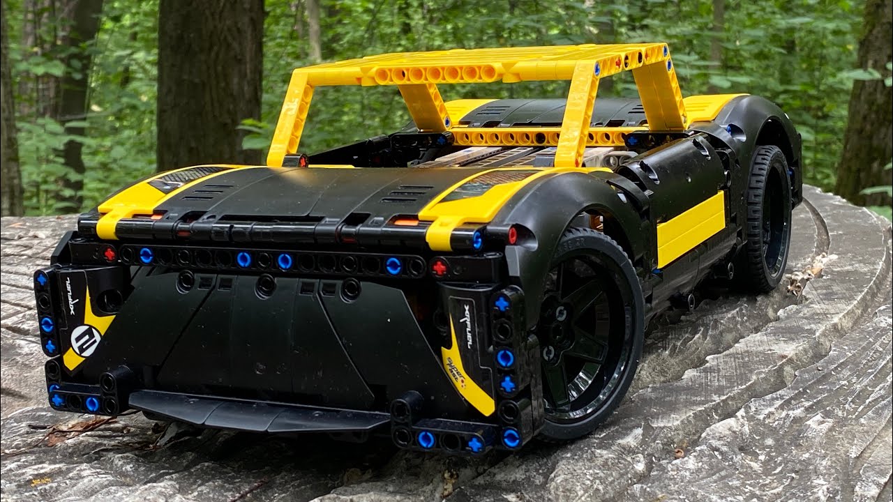 RWD Lego Technic Car with gearbox