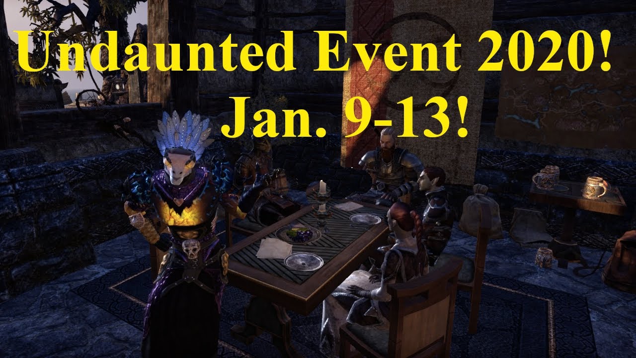 ESO Undaunted Event 2020!