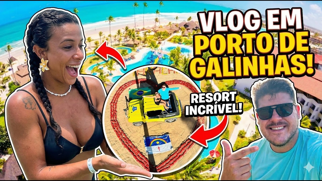 VLOG: 4 dias incríveis em PORTO DE GALINHAS! (Resort Enotel, Buggy e Peixinhos)