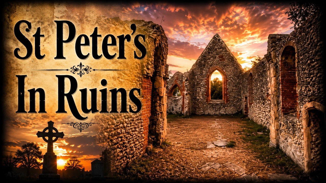 Forgotten Stone Walls ~ Discovering Alresford's Ruined Church  #stpeter #churchruin #ruins #essex