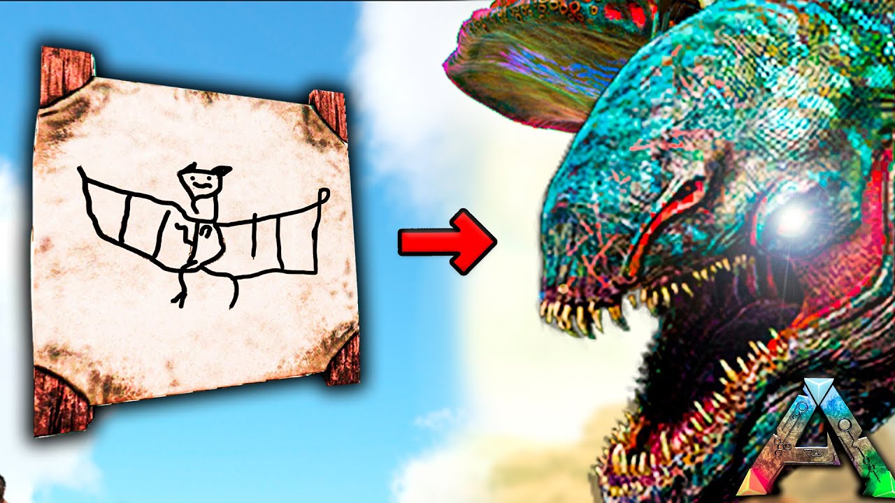 Lo que DIBUJES se lo Daré a OTRA PERSONA!! 👩‍🎨🖍 ARK