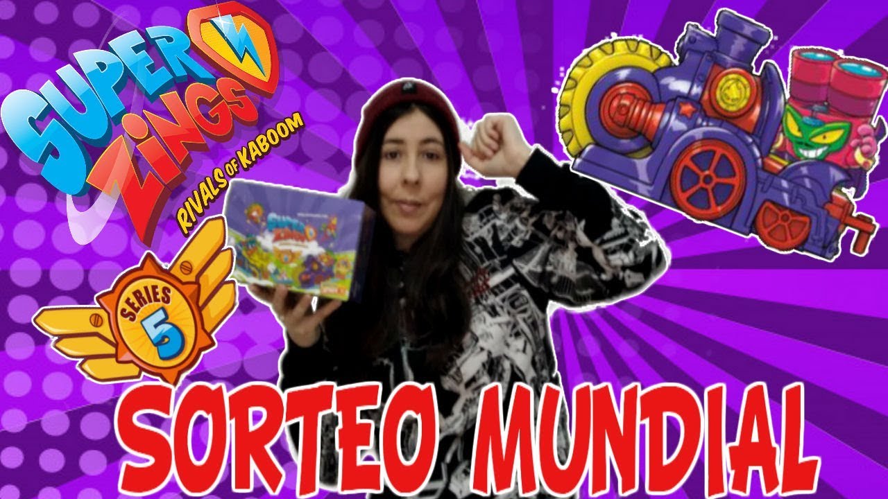 SuperZings Series 5 UNBOXING Skyracer SORTEO MUNDIAL Super Zings | Superzings 5 Shanesama84